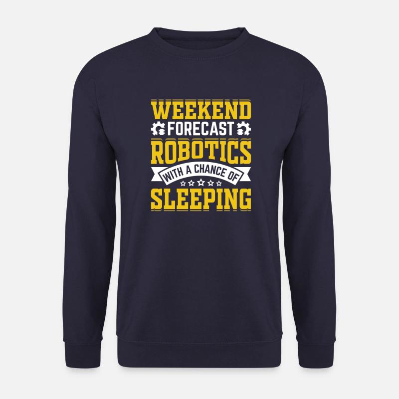 Robot Programmer Automation Technician - Unisex Sweatshirt - navy