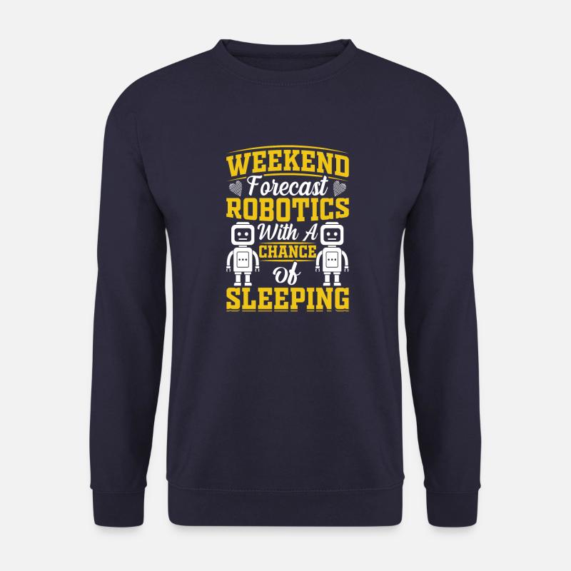 Roboter Programmierer Automatisierungstechniker - Unisex Pullover - Navy