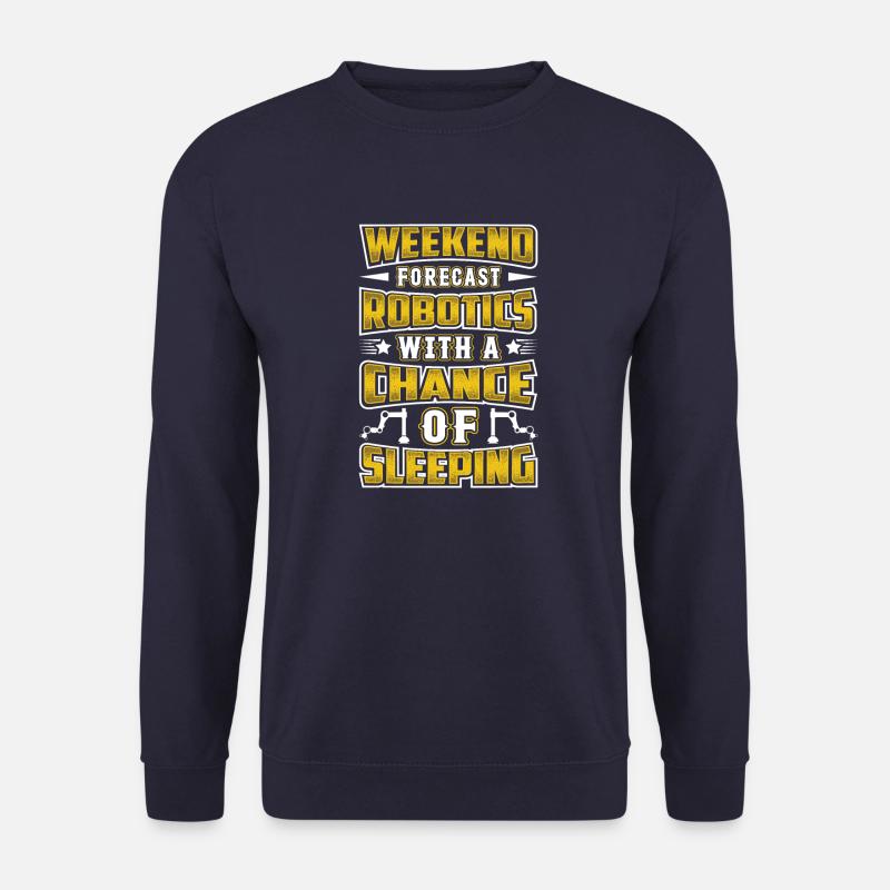 Robot Programmer Automation Technician - Unisex Sweatshirt - navy
