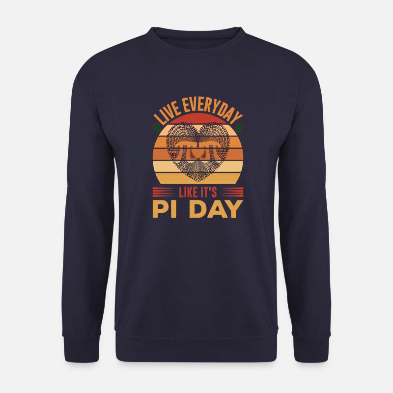 Pi Day Tag Kreiszahl Pi - Unisex Pullover - Navy