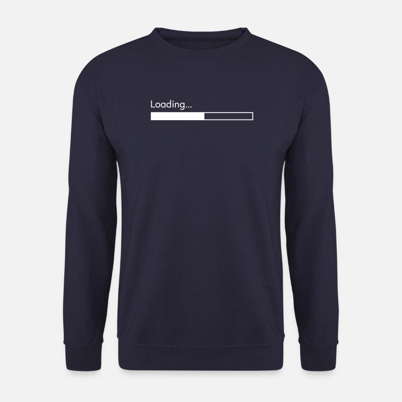 Loading... - Unisex Pullover - Navy