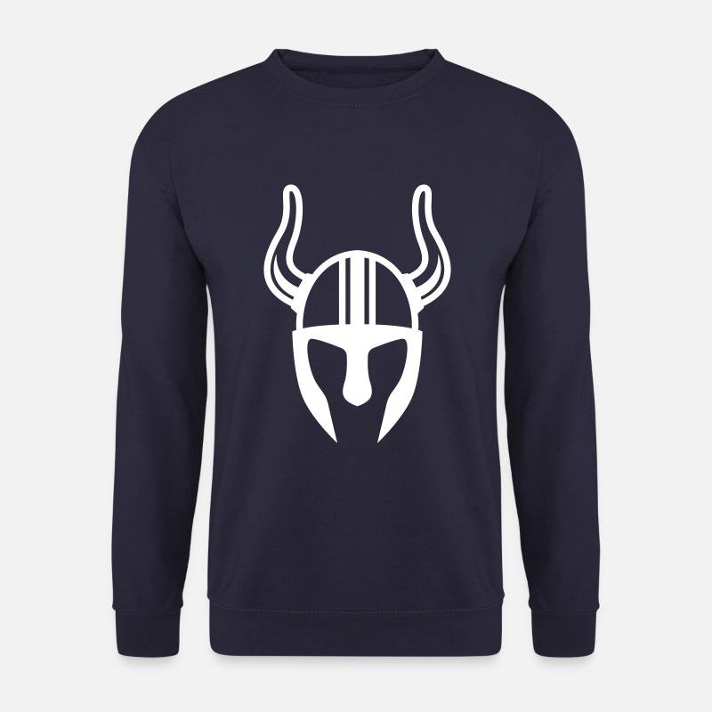 Wikinger Helm - Unisex Pullover - Navy