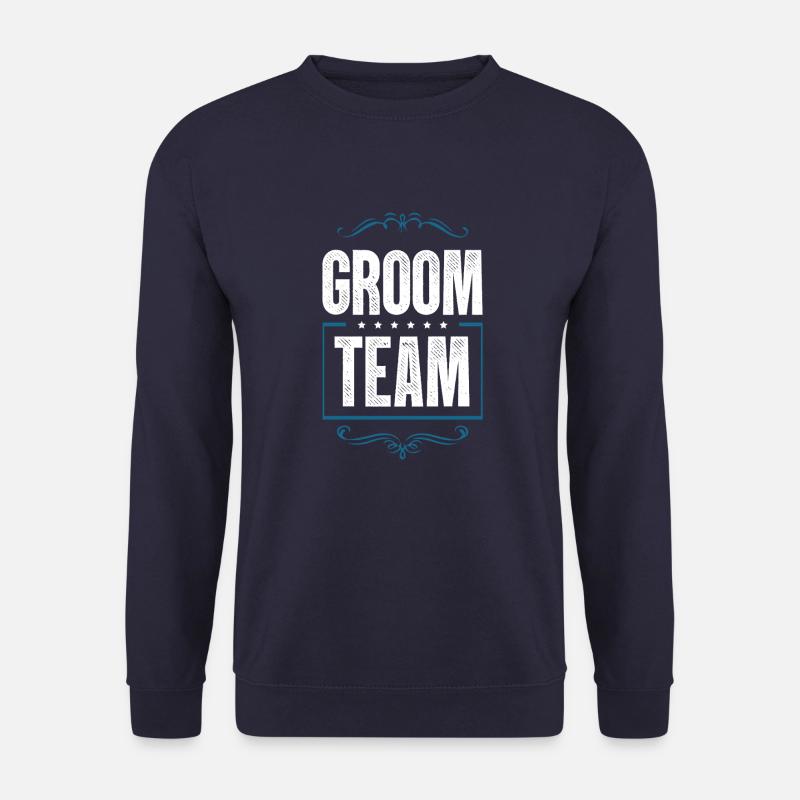 Groom Team - Unisex Pullover - Navy