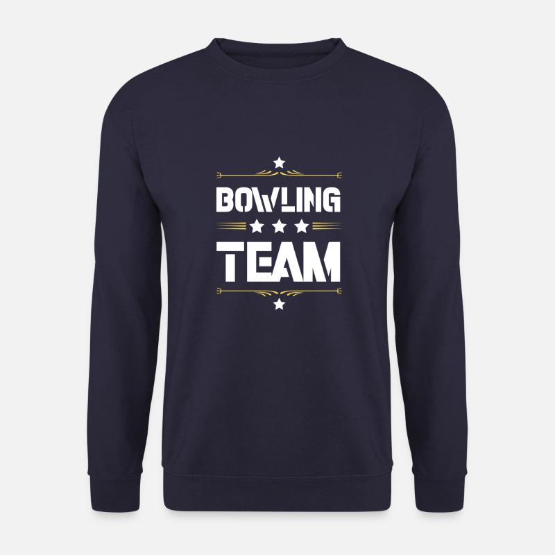 Bowling Team - Unisex Pullover - Navy