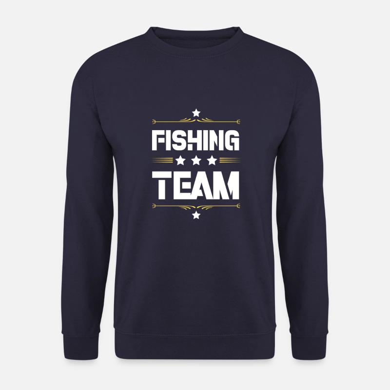 Équipe de pêche - Sweat-shirt Unisexe - marine