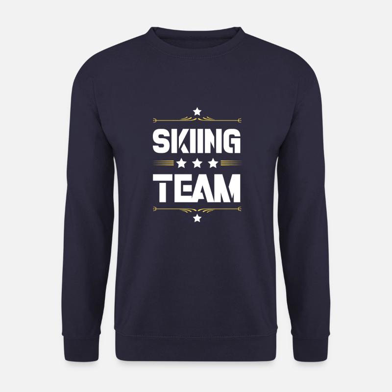 Skiing Team - Unisex Sweatshirt - navy