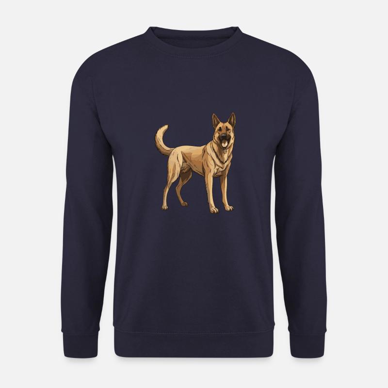 German Shepherd Dog - Unisex Sweatshirt - navy