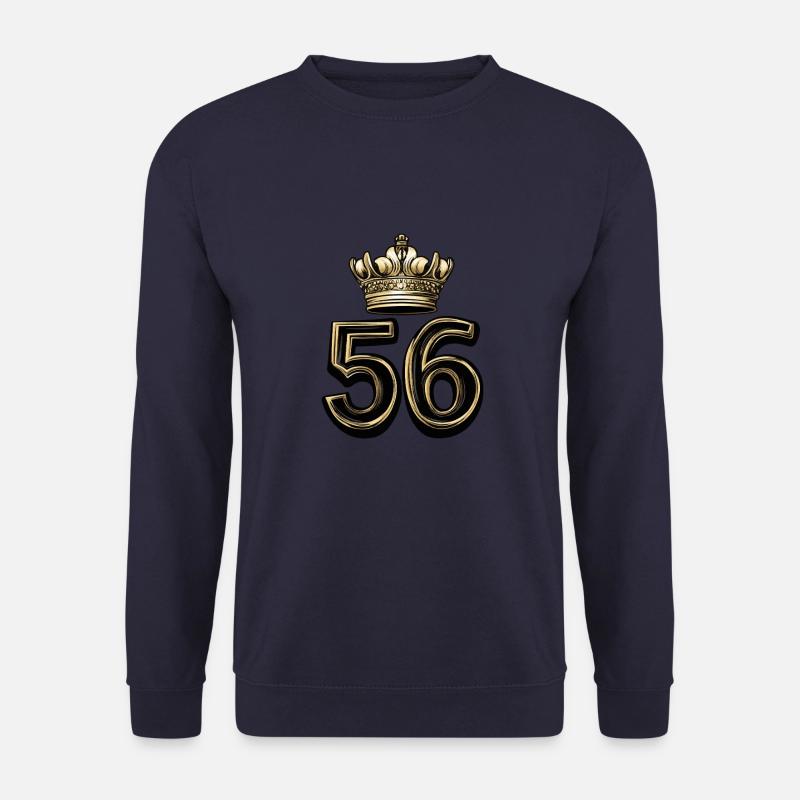 56 Number Krone - Unisex Sweatshirt - navy