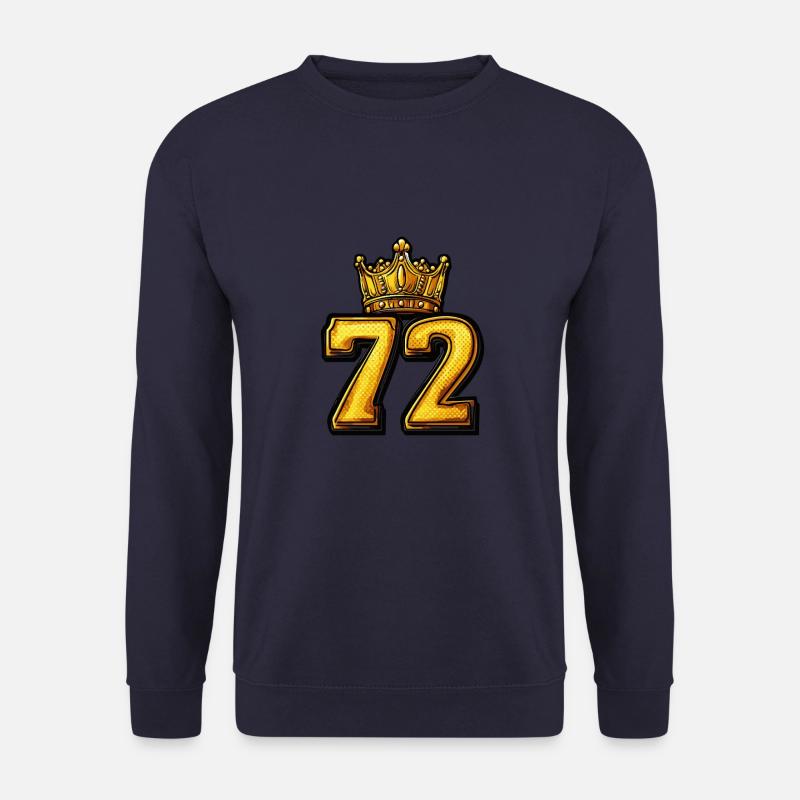 72 Number Crown - Unisex Sweatshirt - navy