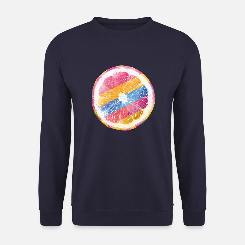Zitrone - Unisex Pullover - Navy