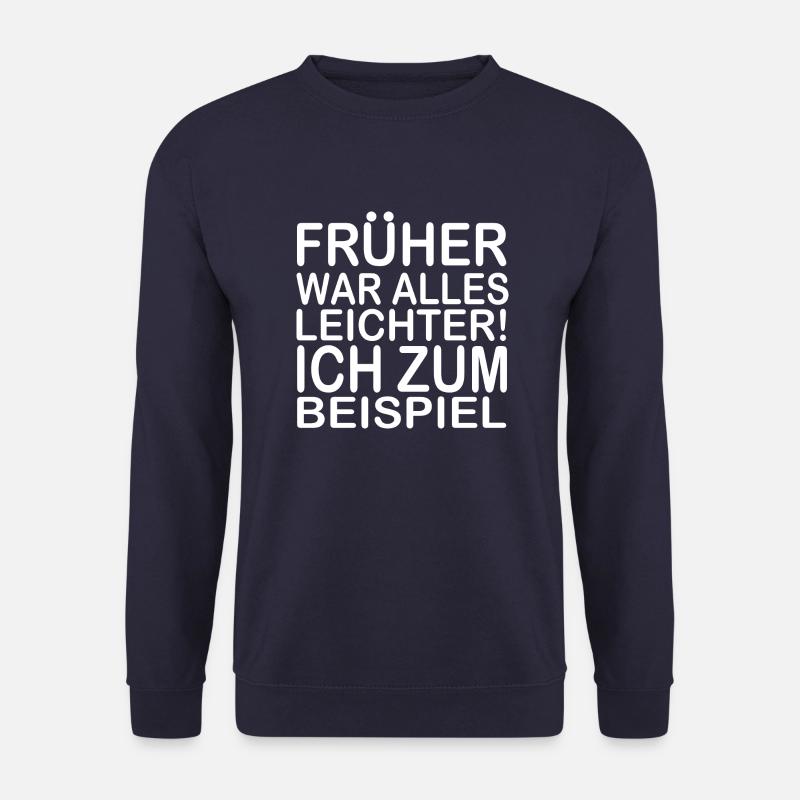 Fun Spaß Lustige - Unisex Pullover - Navy
