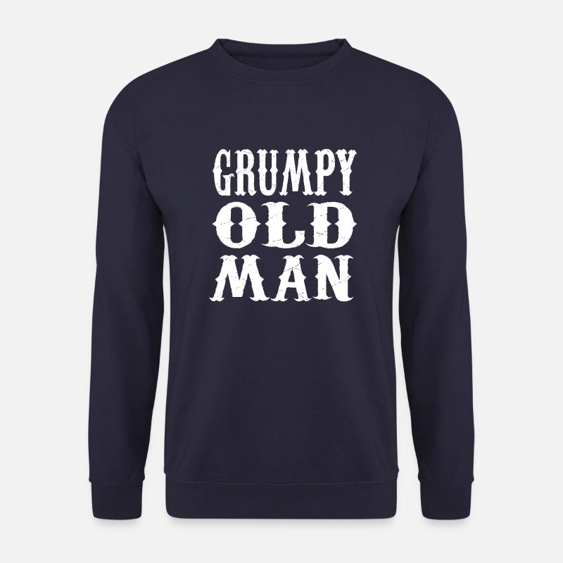 MÜRRISCHER ALTER MANN - Unisex Pullover - Navy