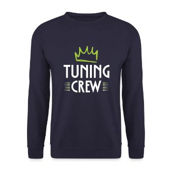 Équipe de réglage - Sweat-shirt Unisexe - marine - Devant - Alina (178cm) & Michal (187cm)