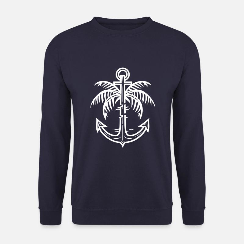 Palme Anker Symbol - Unisex Pullover - Navy