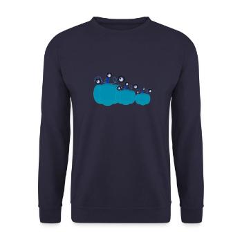 Halloween - Sweat-shirt Unisexe - marine - Devant - Alina (178cm) & Michal (187cm)