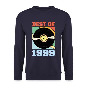 Best of 1999 - Unisex Sweatshirt - navy - Front - Alina (178cm) & Michal (187cm)
