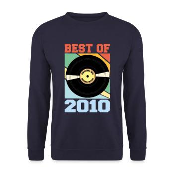 Le meilleur de 2010 - Sweat-shirt Unisexe - marine - Devant - Alina (178cm) & Michal (187cm)