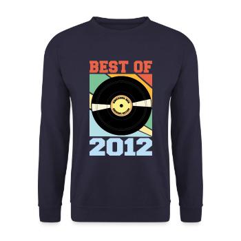 Le meilleur de 2012 - Sweat-shirt Unisexe - marine - Devant - Alina (178cm) & Michal (187cm)