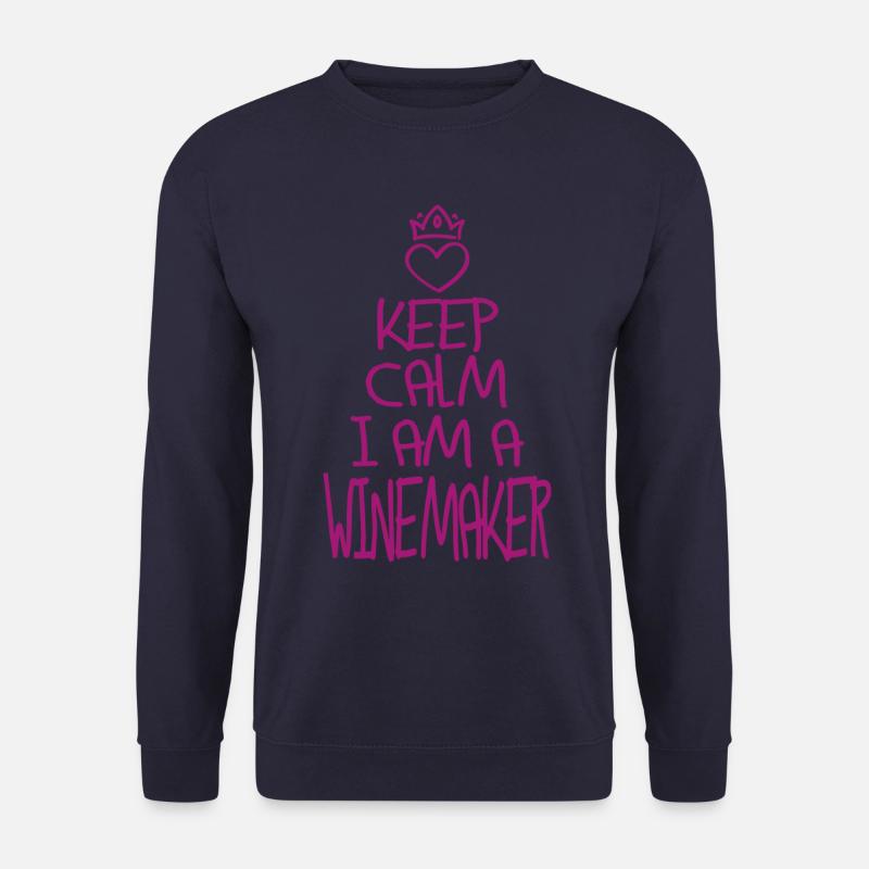 Best Winemaker ever Winemaker Gift - Unisex Sweatshirt - navy