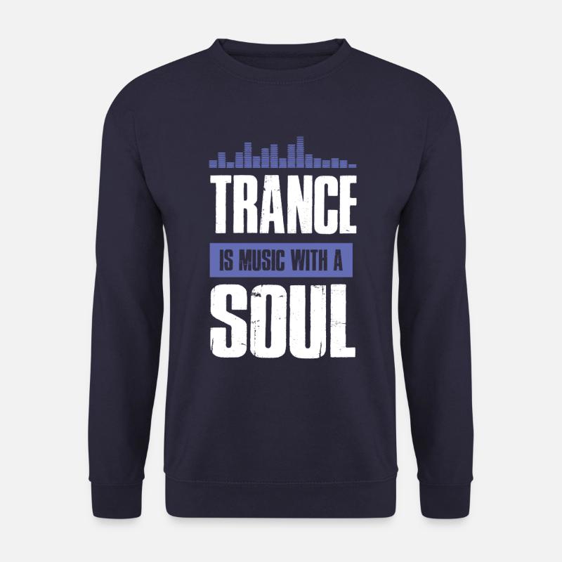 trance soul - Unisex Pullover - Navy