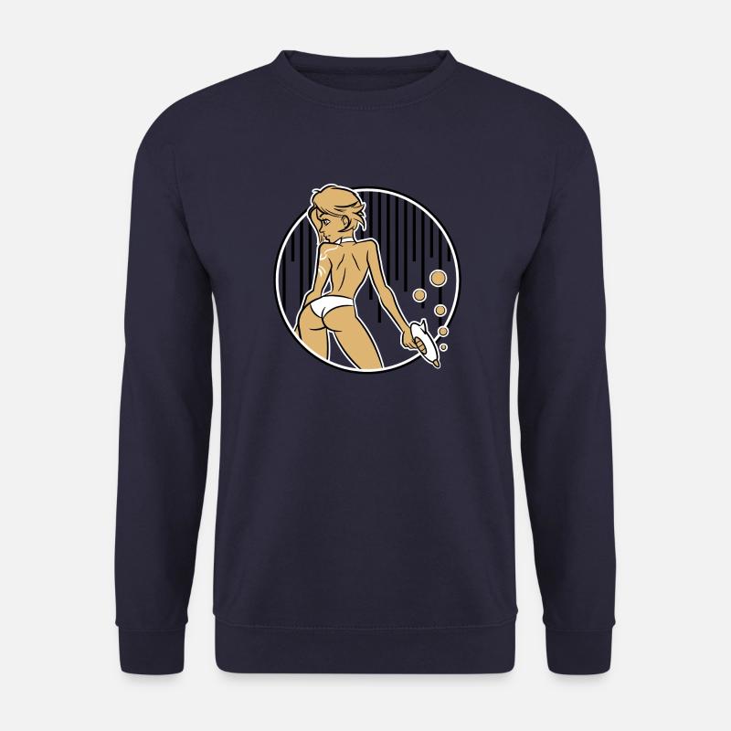 Bubble Butt - Unisex Sweatshirt - navy