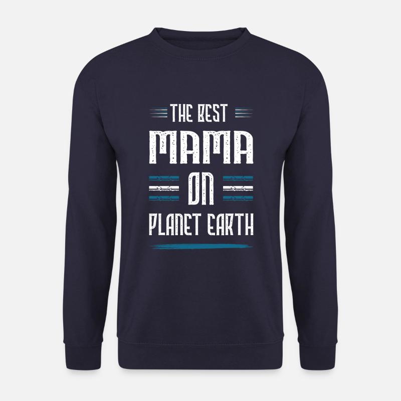 Beste Mama Spruch Mutter Mom - Unisex Pullover - Navy