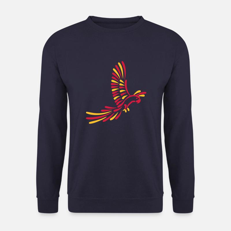 Perroquet - Sweat-shirt Unisexe - marine