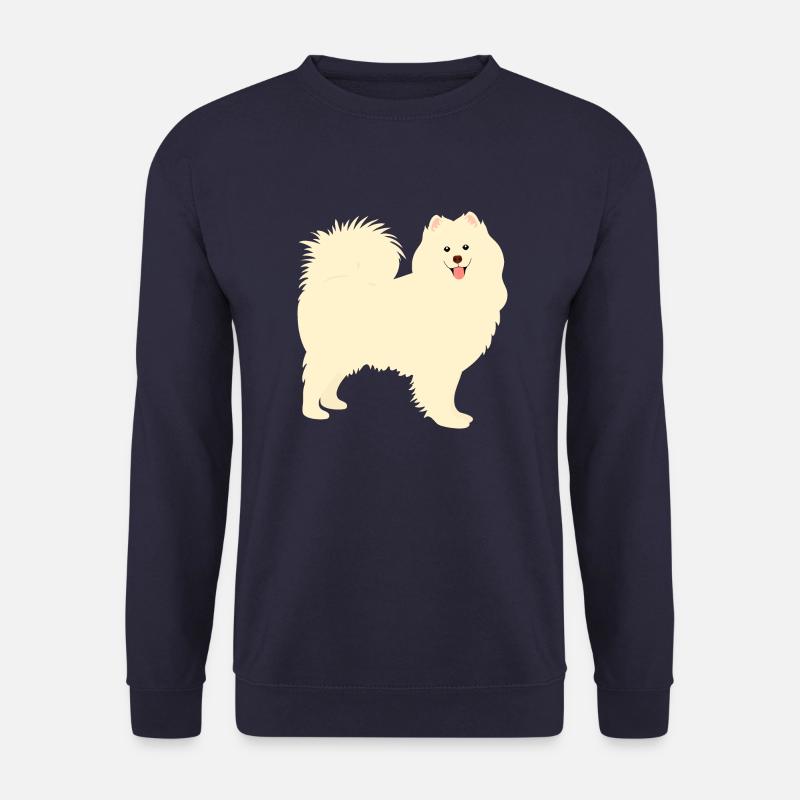 Samojeden Hund - Unisex Pullover - Navy
