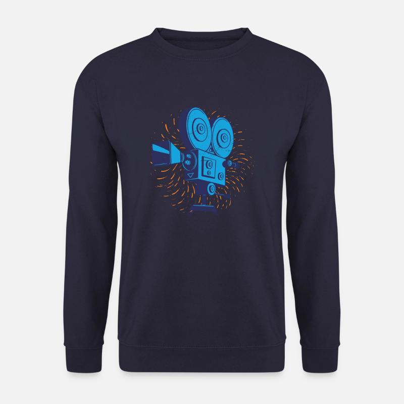 Retro-Kinokamera - Unisex Pullover - Navy