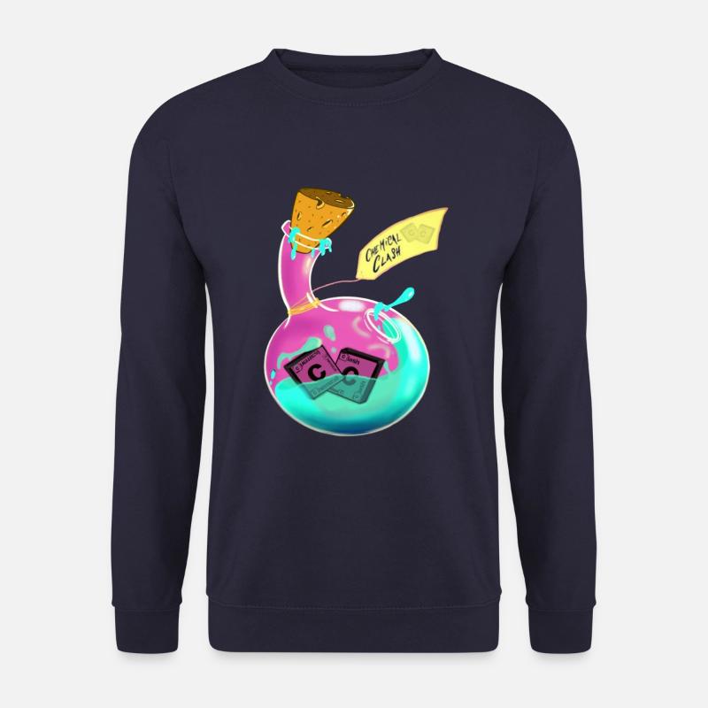 Chemical Clash - Unisex Pullover - Navy