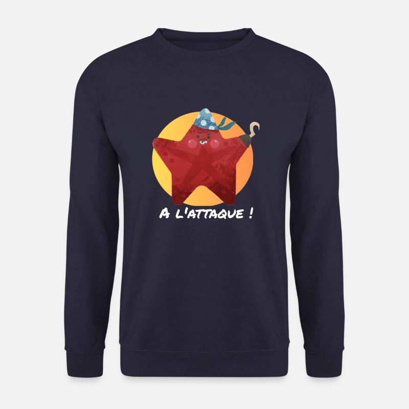 Etoile pirate, à l'attaque ! - Sweat-shirt Unisexe - marine