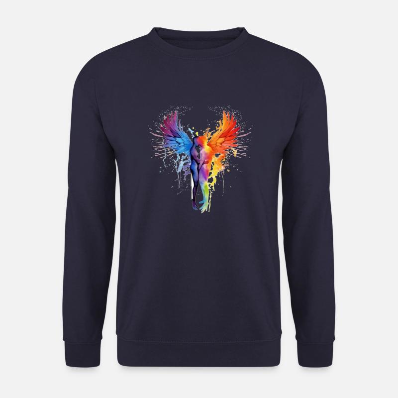 pride femal love - Unisex Pullover - Navy