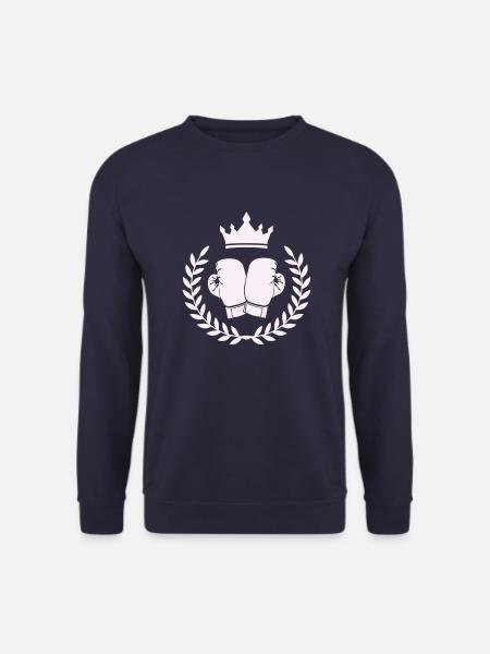 Armoiries de boxe Boxe - Sweat-shirt Unisexe - marine