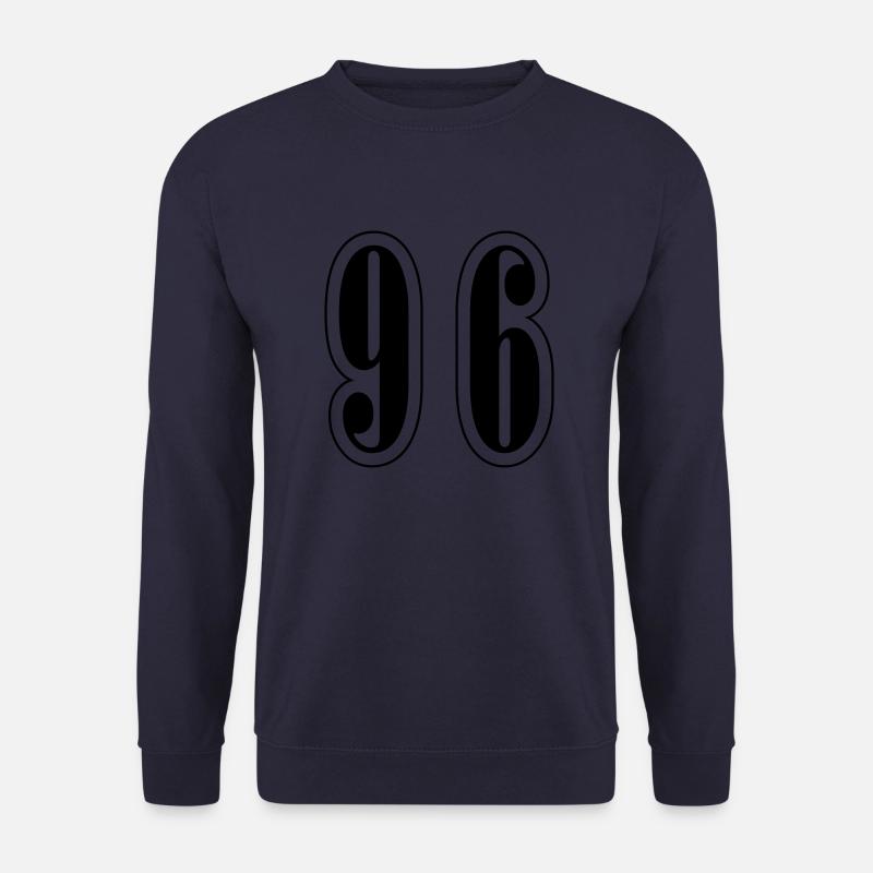 96 Zahl Symbol - Unisex Pullover - Navy