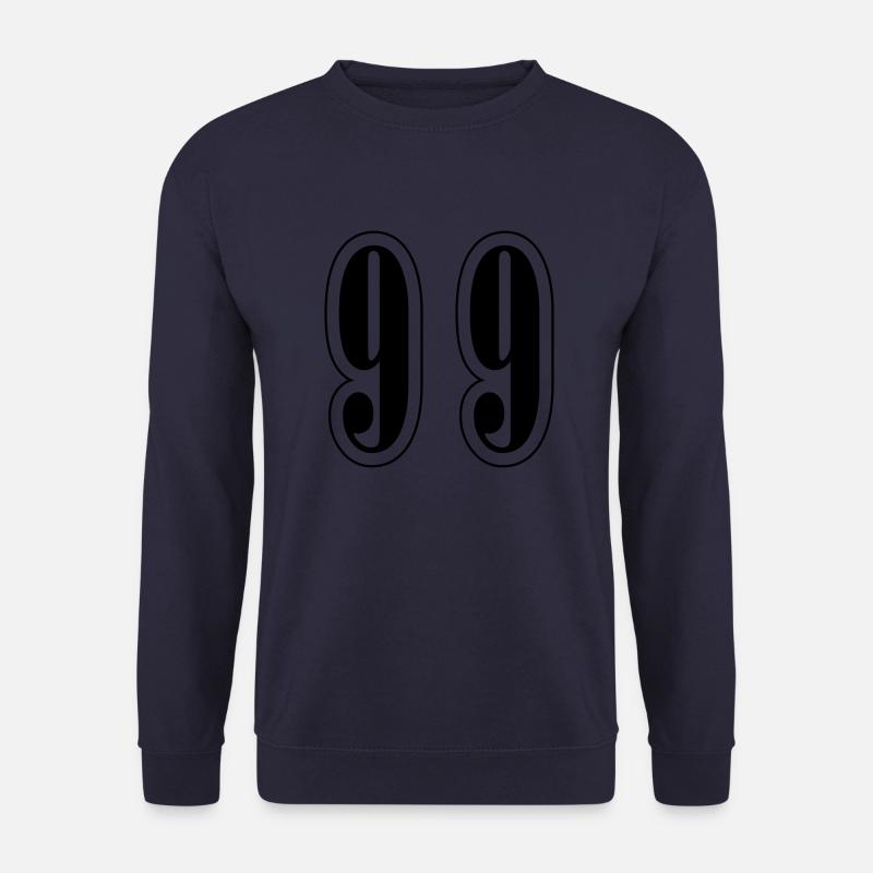 99 Number Symbol - Unisex Sweatshirt - navy