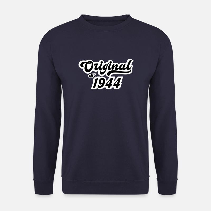 1944 Geburtstag - Unisex Pullover - Navy