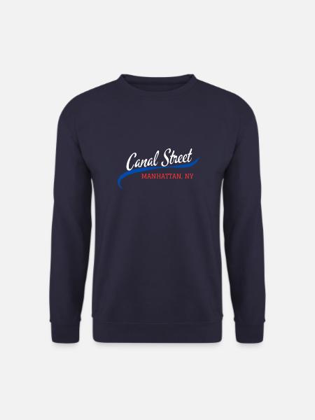 Neighborhood Series – Canal Street - Unisex Sweatshirt - navy