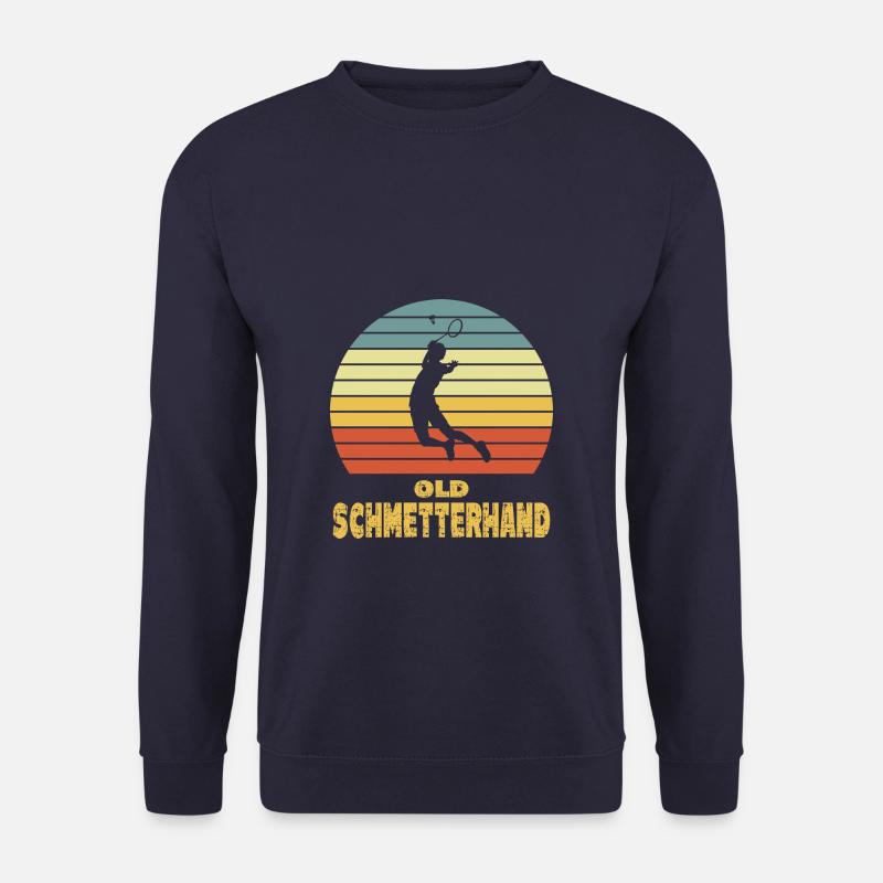Old Schmetterhand Badminton - Unisex Pullover - Navy