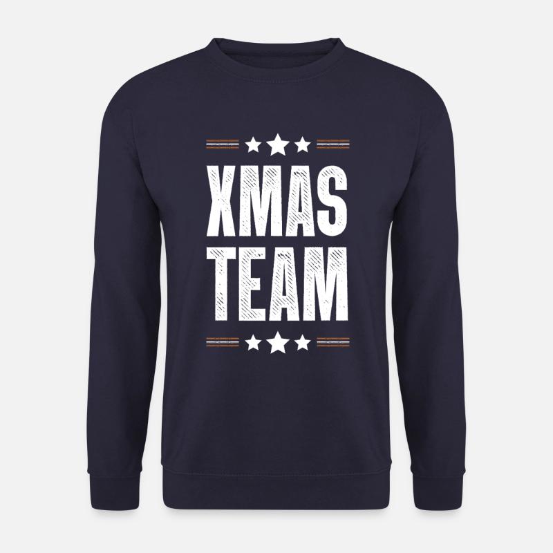 L’équipe de Noël - Sweat-shirt Unisexe - marine