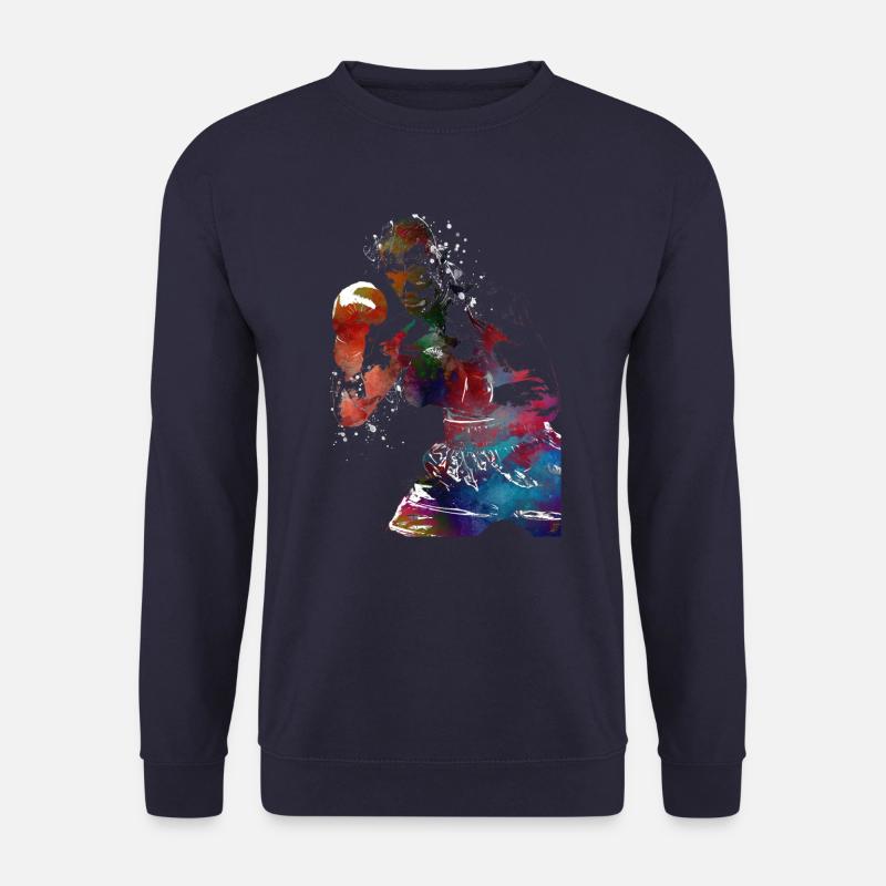 Boxsport #boxing - Unisex Pullover - Navy