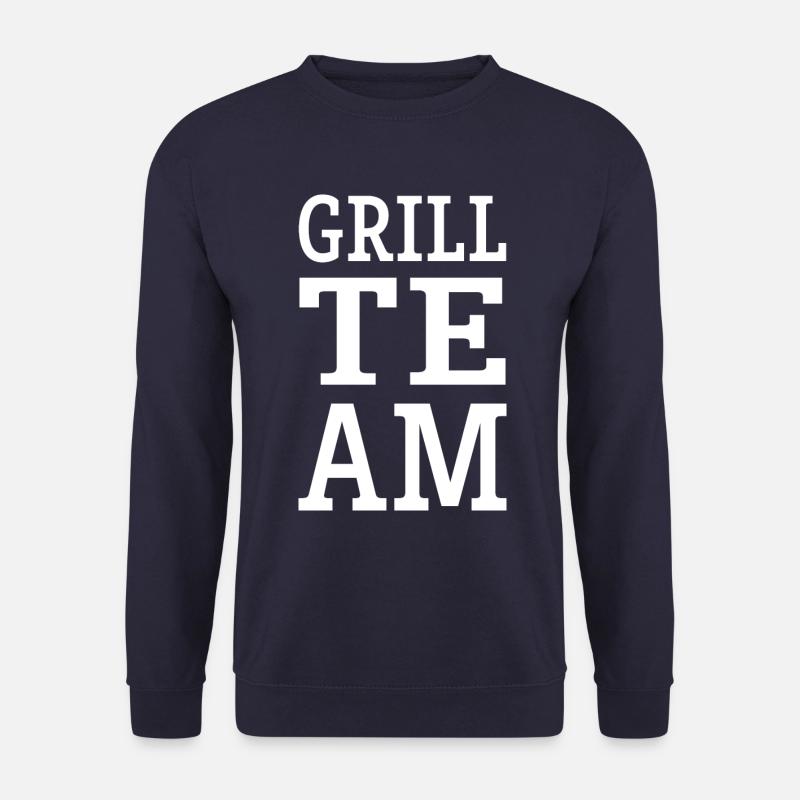 L’équipe Grill - Sweat-shirt Unisexe - marine