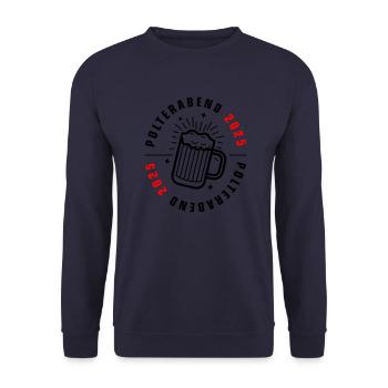 Polterabend 2025 - Unisex Pullover - Navy - Vorne - Alina (178cm) & Michal (187cm)