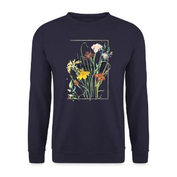 Féministe - Sweat-shirt Unisexe - marine - Devant - Alina (178cm) & Michal (187cm)
