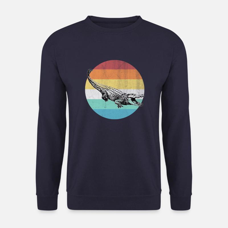 crocodile - Unisex Sweatshirt - navy