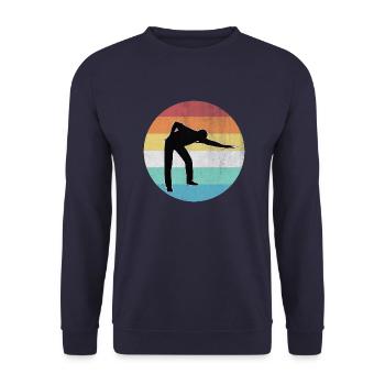 Billard - Unisex Pullover - Navy - Vorne - Alina (178cm) & Michal (187cm)