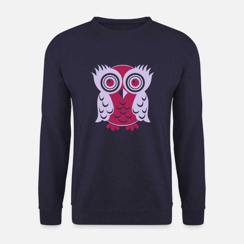 Owl Eule - Unisex Pullover - Navy