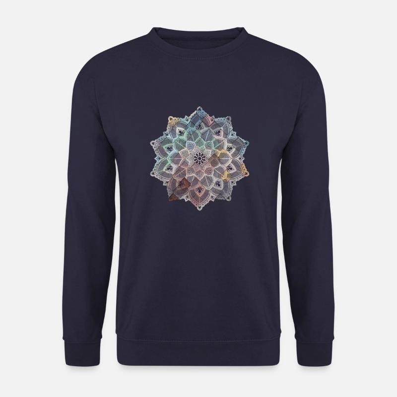Mandala - Unisex Pullover - Navy