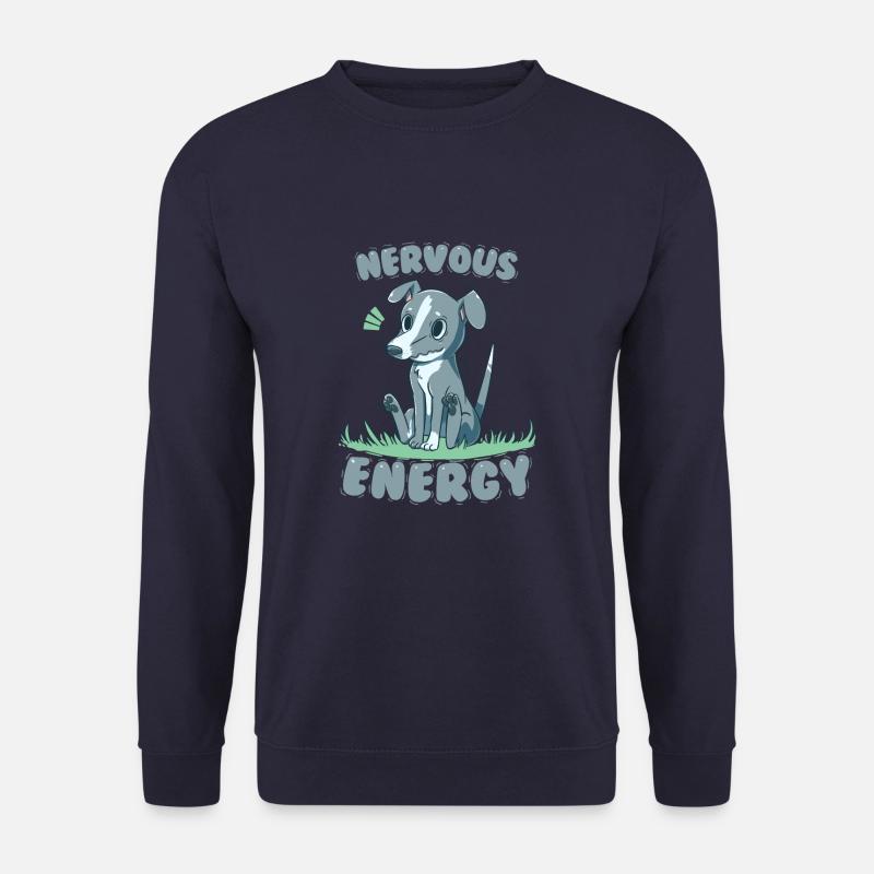 Nervöse Energie Windhund - Unisex Pullover - Navy