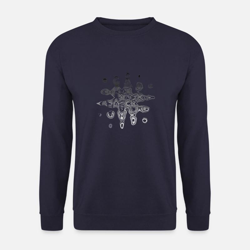 Abstract No. 52 - Unisex Sweatshirt - navy