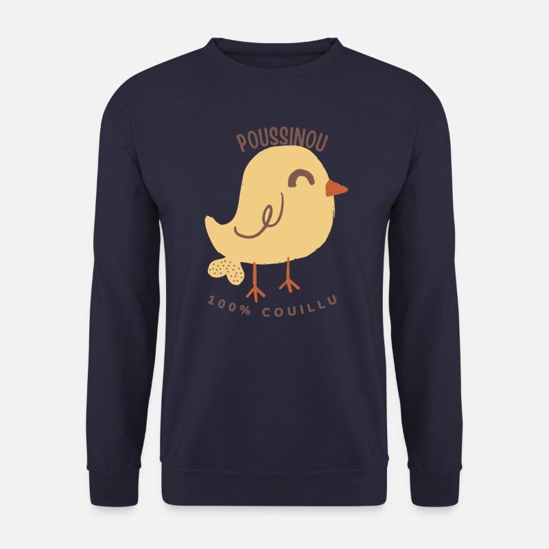 Chick 100% Couillu - Unisex Sweatshirt - navy
